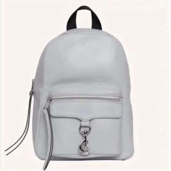 Rebecca Minkoff Ice Blue Pebbled Leather Backpack Rebecca Minkoff | Bags | Rebecca Minkoff Ice Blue Pebbled  main image 4